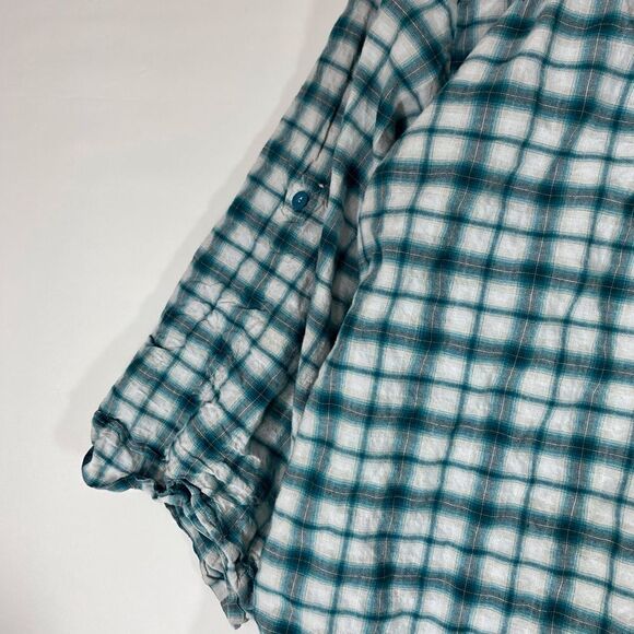 Plaid Cotton Shirt with Hood 22/24 - Picture 7 of 9